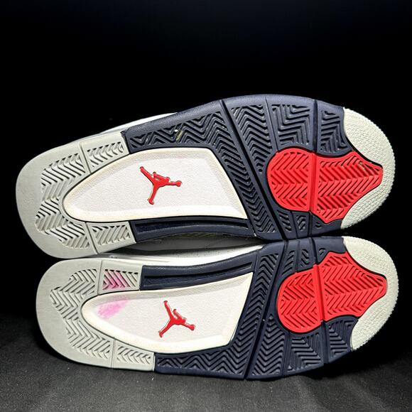 Size 6.5 - Nike Air Jordan 4 Retro GS Midnight Navy 2022 Men's Shoes - Picture 7 of 9